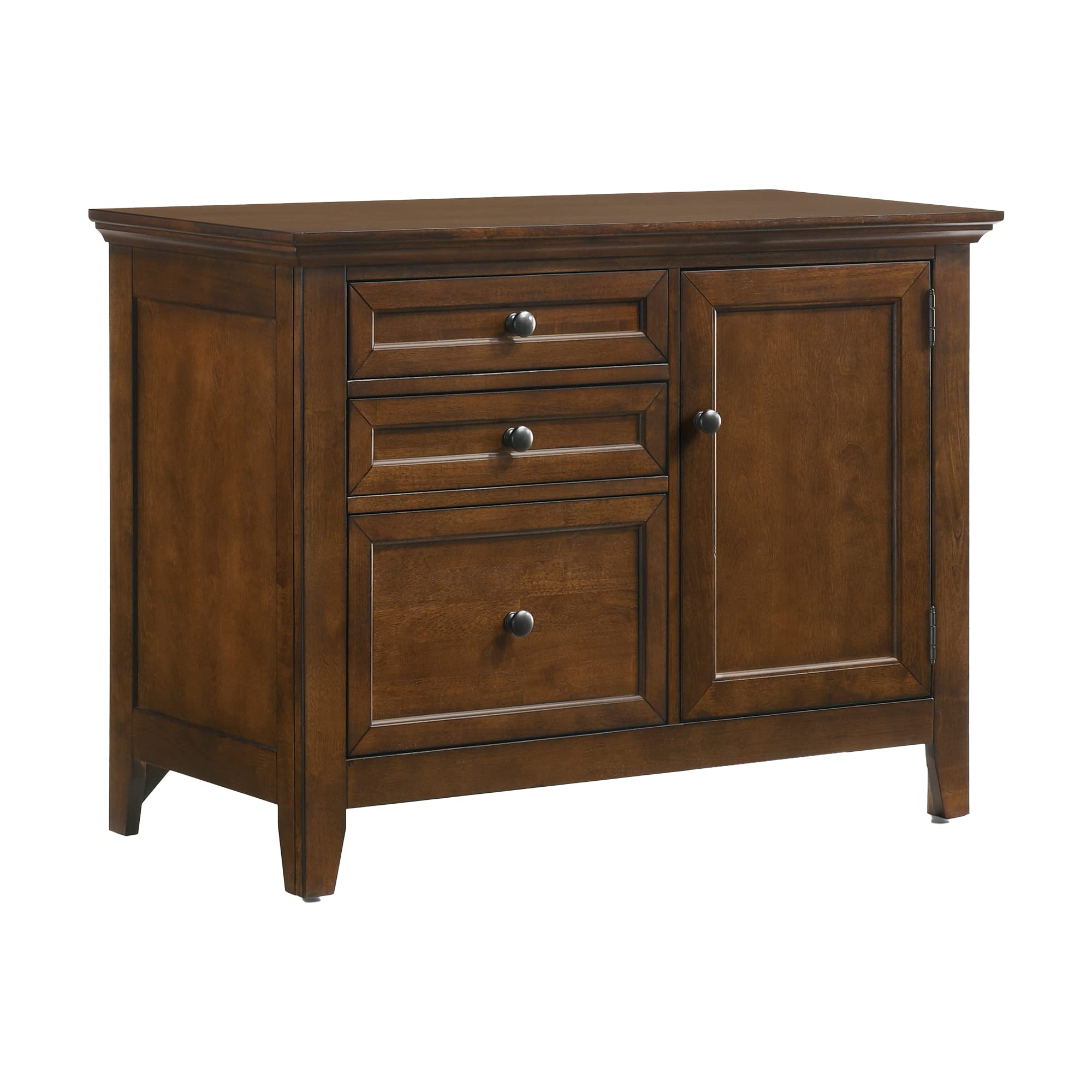 Intercon San Mateo Home Office 41" Wide Credenza with 4 Legs, Tuscan Furniture