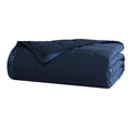 Beatrice Home Fashions Down Alternative Solid Color Blanket, Full/Queen, Insignia Blue