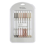 Tul Limited Edition Pearl Sunset Shades Mixed Metal 8 Pack Gel Pens