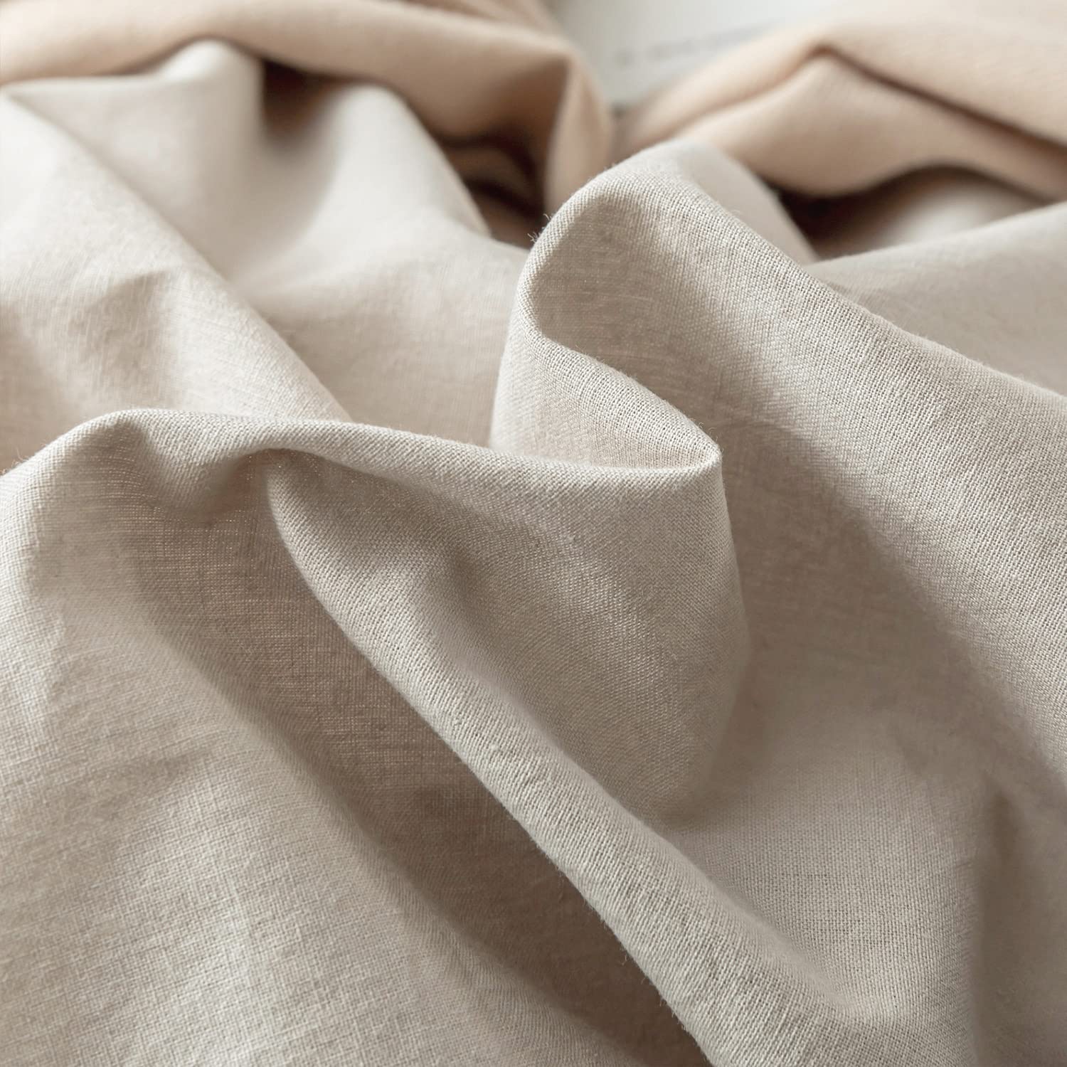 Jellymoni Pillowcases Standard Set Of 2 Cotton Envelope Pillow Covers Cream Grey 20  26In Bed Pillow Cases 100% Washed Cotton So