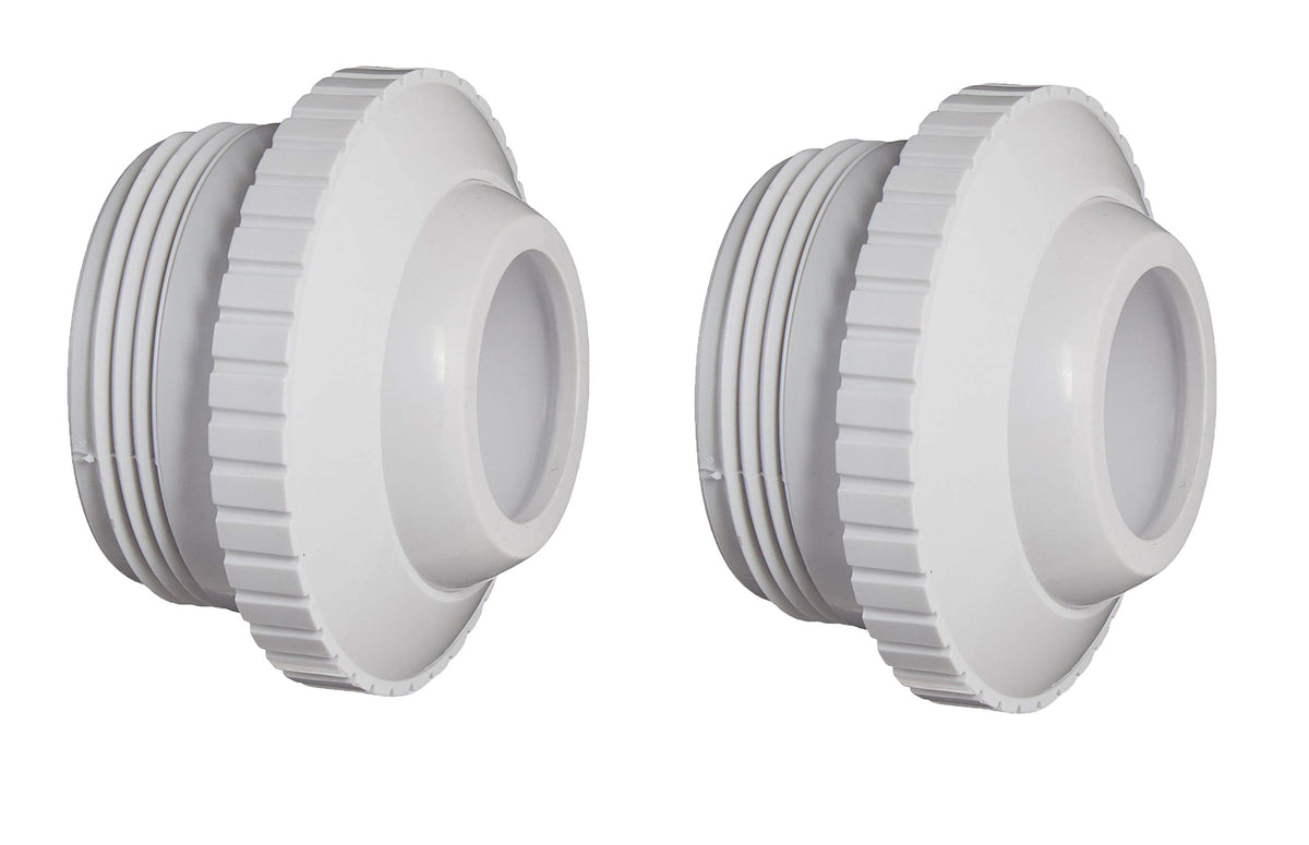 Atie Pool Spa 1' Opening Hydrostream Return Jet Fitting With 1-1/2' Inch Mip Thread Replace Hayward Sp1419E (2 Pack)