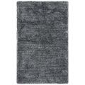 Rizzy Home Alora Decor Oregon 7'6"X9'6" Solid Shag Gray/Tone On Tone Tufted Area Rug