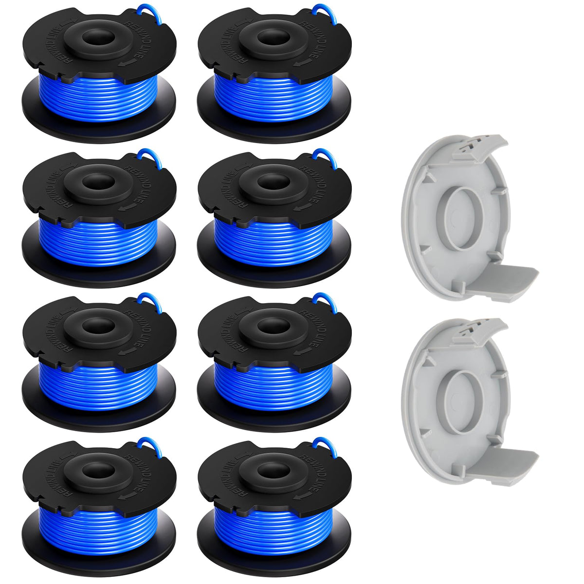Ac14Rl3A String Trimmer Replacement Spool Line 0.065 Inch For Ryobi Trimmer Line 18V 24V 40V Cordless Trimmer Weed Wacker Weedea