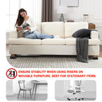 Annkut Furniture Risers 1 Inch,Bed Risers Heavy Duty,Desk Risers For Chair And Table Legs Elevation ,Bed Lifts Risers (4 Pack, B