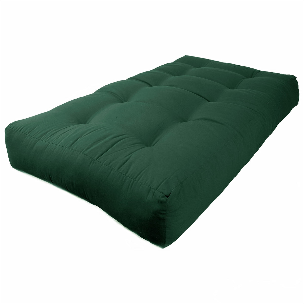 Blazing Needles Renewal 10&quot; Twill Futon Mattress, Twin, Forest Green