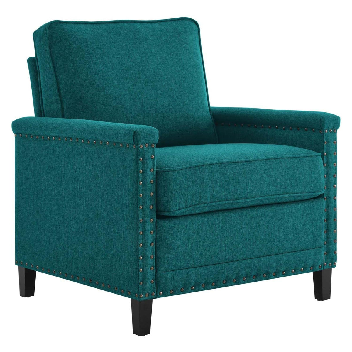 Modway Ashton Sofas, Armchair, Teal