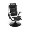 RESPAWN RSP-800 Racing Style Rocker, Rocking Gaming Chair, adjustable, Leather, Gray