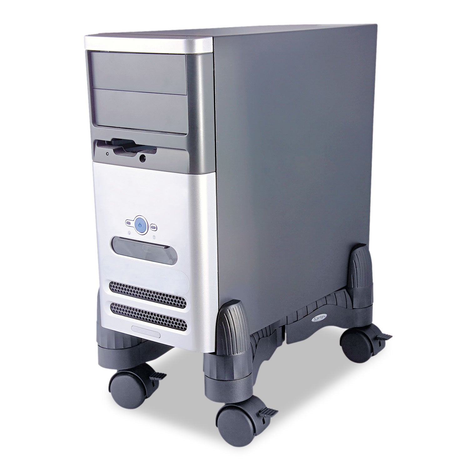 Kantek Cs200B Mobile Cpu Stand, 4-1/2W X 16D X 7H, Black