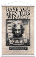 Trends International The Wizarding World: Harry Potter - Sirius Black Wanted Poster Wall Poster, 22.375 x 34, Print and White Ha