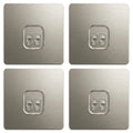 VIHAX Self Adhesive Magic Sticker | Wall Mount Stickers for Corner Shelves | Heavy Duty, No Drill. for Bathroom & Kitchen Rack |