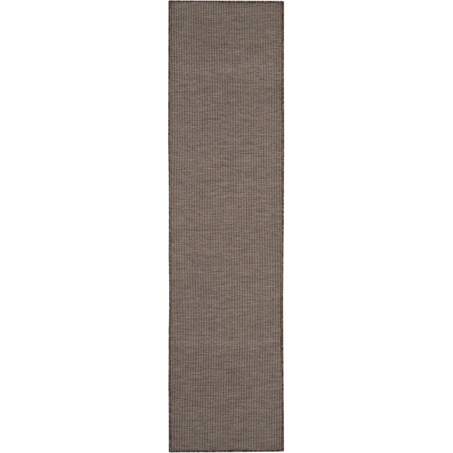 Nourison Positano Indoor/Outdoor Natural 2'2' X 8' Area Rug, Easy Cleaning, Non Shedding, Bed Room, Living Room, Dining Room, B