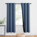 Nicetown Full Shade Room Warming Curtain Panel, Energy Smart & Noise Blocking Out Blackout Drape For Apartment Window, Thermal I