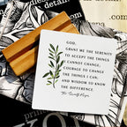 Inspirational Quote Country The Serenity Prayer Wooden Plaque Sign Desk Decor Rustic Christian Desk Sign Decor For Home Office 4