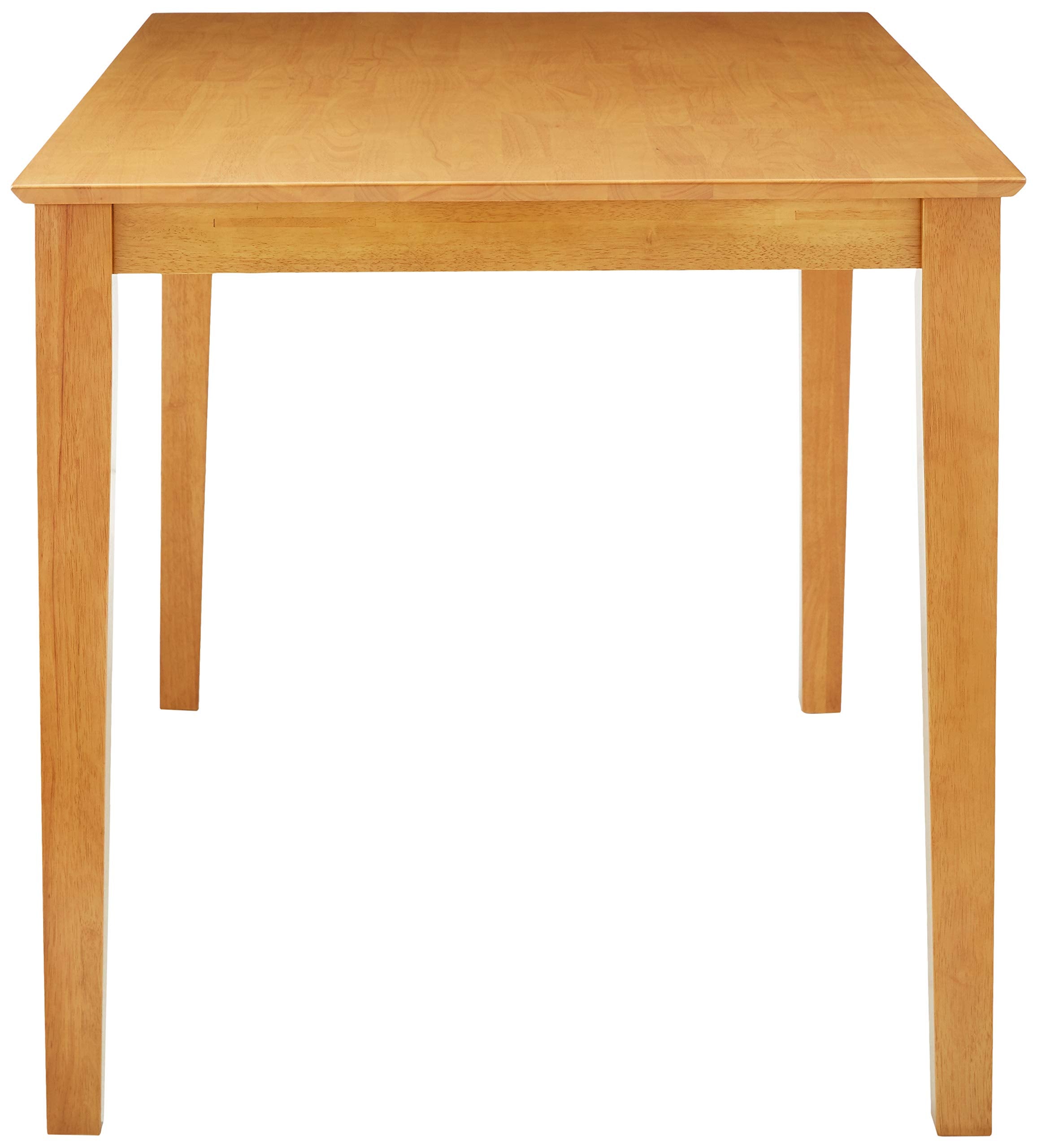 East West Furniture CAT-OAK-H Capri Bar Height Counter Table - a Rectangle Dinner Table Top with Sturdy Legs, 36x60 Inch, OAK