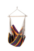 Island Retreat Boho Breeze Swinging Bungalow Chair - Tropical Stripe