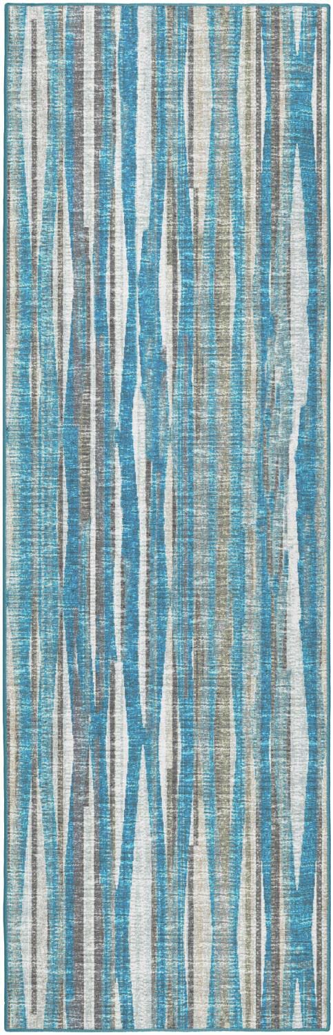 Dalyn Amador Aa1 Sky 2'6&quot; X 12' Runner Rug Aa1Sk2X12