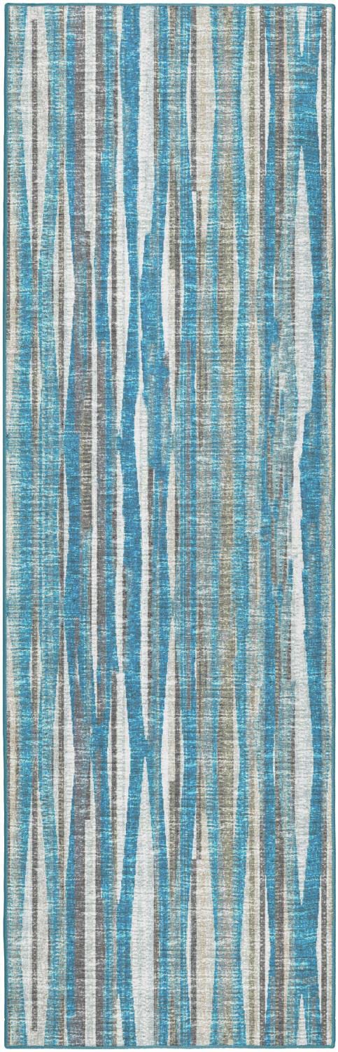 Dalyn Amador Aa1 Sky 2'6" X 12' Runner Rug Aa1Sk2X12