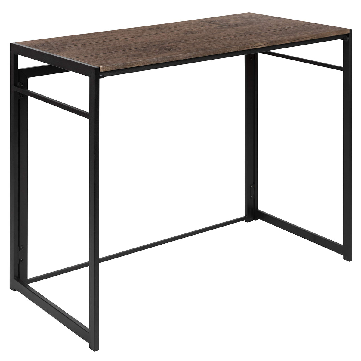 Flash Furniture Walker Rustic Home Office Folding Computer Desk - 40&quot;