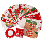 24 Pcs Diy Christmas Advent Calendar Boxes, 24 Days Advent Countdown Gift Boxes, Christmas Cardboard Number Boxes For Kids And F