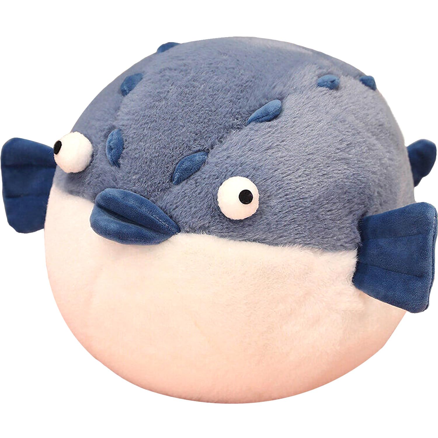 Gailimaiya Puffer Fish Plush Pillow 15.7 ' ' Funny Stuffed Animals Soft Plushies,Chubby Puffer Fish Plush Toy,Unique Fat Pufferf