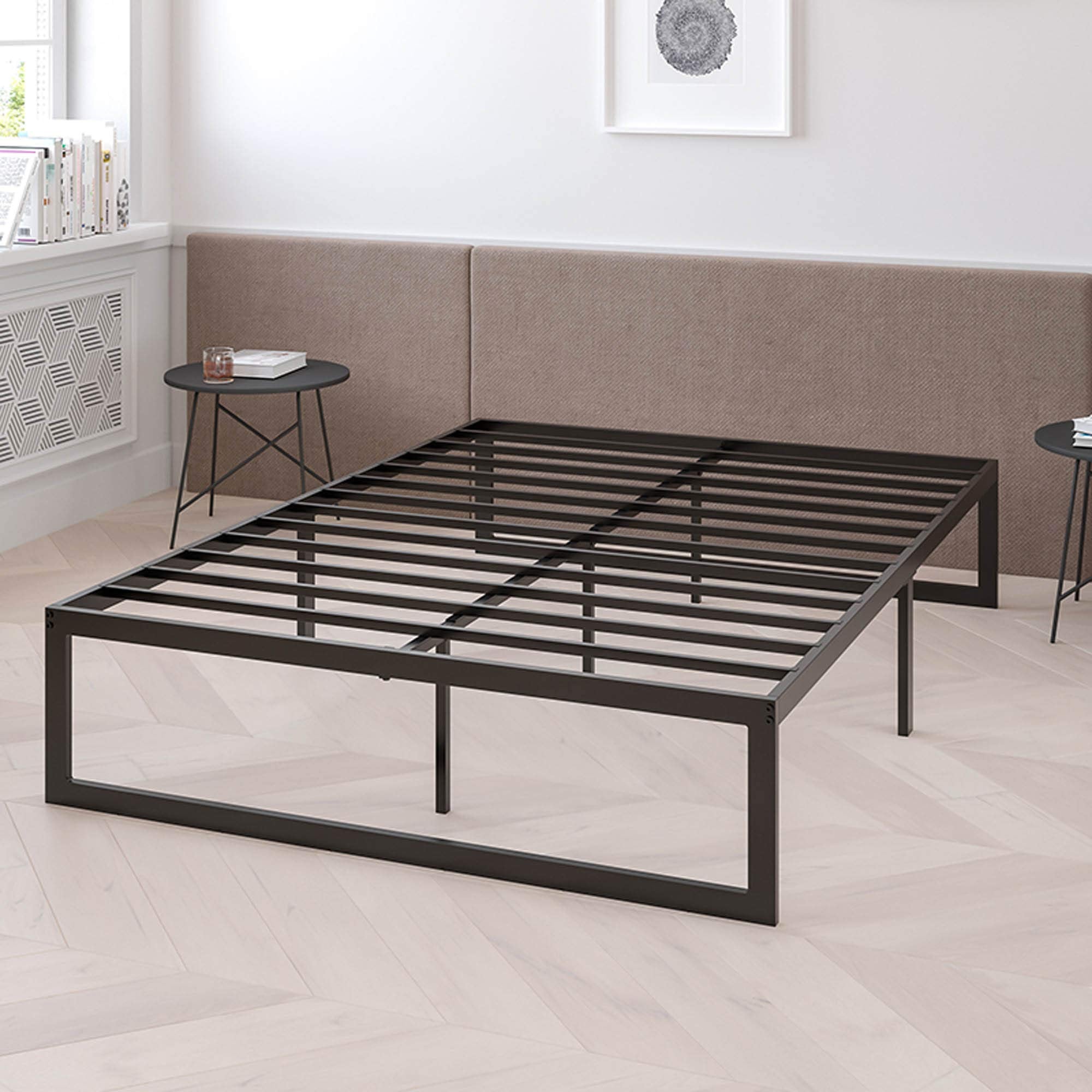 Flash Furniture Platform Bed Frames/Mattress Set, King, 0