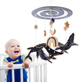 Crib Mobile Baby Nursery Mobiles | Baby Mobile for Crib | Handmade Nursery Crib Mobile | Ocean Whale Theme Hanging Decor for Boy