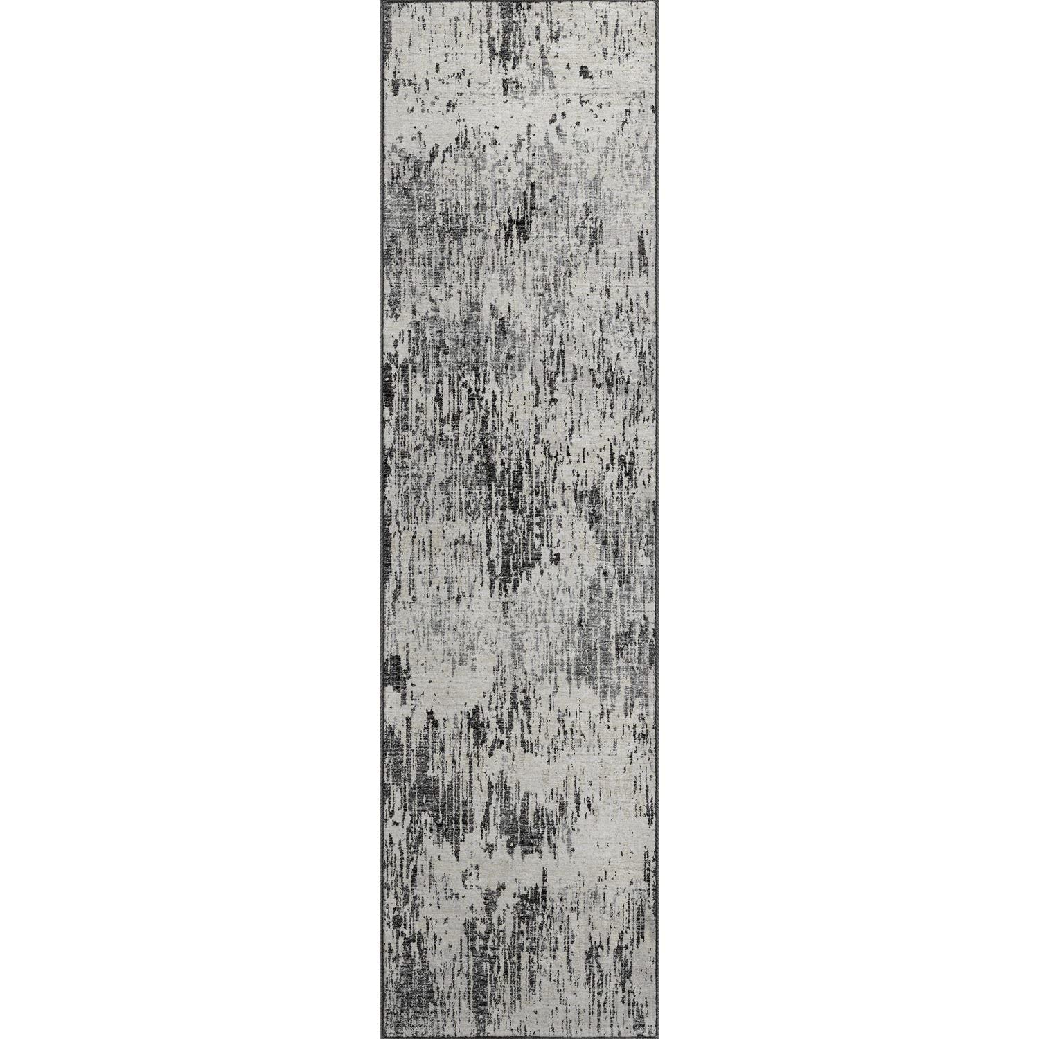 Camberly Cm1 Black Casual Rug Runner 2' 3" X 7 ' 6"