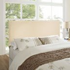 CasaFoyer  Region Linen Fabric Upholstered Queen Headboard | Spacious & Elegant Upgrade for Your Bed