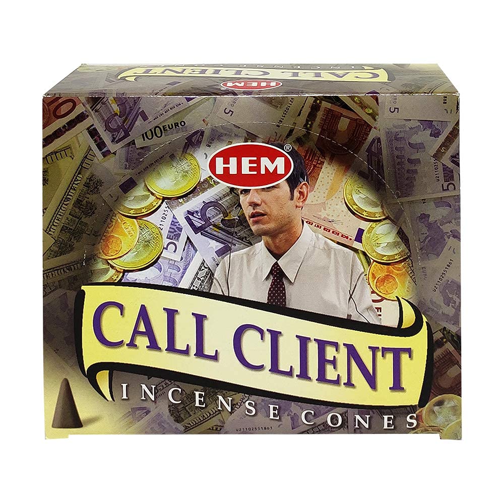Trumiri Incense Cone Holder Bundle With Hem Call Clients Incense Cones - Pack Of 12 (Approx 120 Cones)