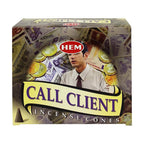Trumiri Incense Cone Holder Bundle With Hem Call Clients Incense Cones - Pack Of 12 (Approx 120 Cones)
