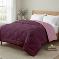 AYKA Reversible AC Comforter 150 GSM Lightweight Microfiber Summer Blanket for Single Bed (60x90 Inches) | Soft Cooling Quilt, B