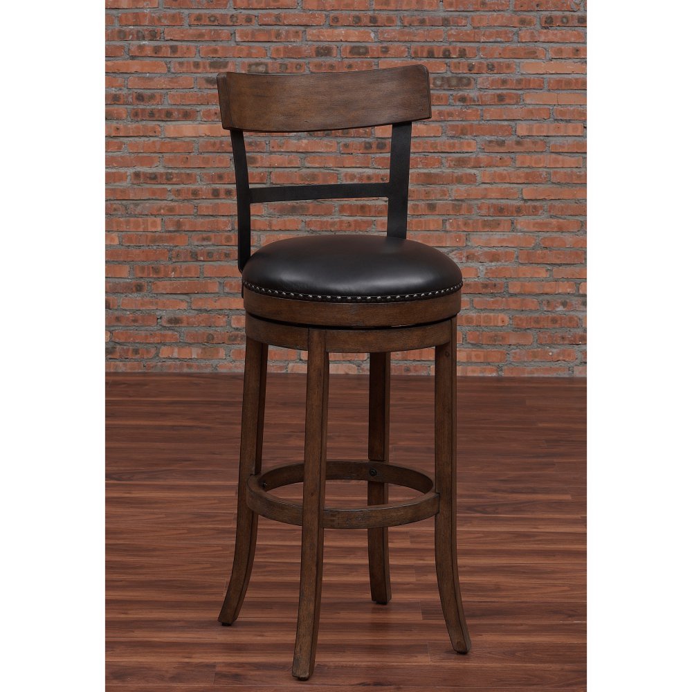 American Woodcrafters Taranto Swivel Counter Stool