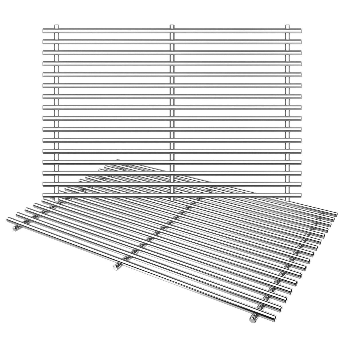 Hisencn 7639 Grill Grates For Weber Spirit I & Ii 300 Series E310, E320, E330, S310, S320, 17.3 Inch Steel Grate For Spirit 700,