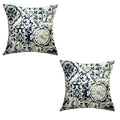 A & A Fabrics 100% Pure Cotton Fabric Abstract Printed Decorative Throw/Pillow Covers, Cushion Covers For Living Room, Bed Room,