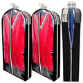 Homeminda 6.3 Gusseted Clear Garment Bags for Winter Coats & Dresses