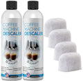 Keurig Compatible Descaling Solution - Descaler Cleaner Concentrate Kit For All 1.0 & 2.0 K-Cup Pod Machines and Espresso Machin