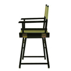 Casual Home 18" Director'S Chair Black Frame With Olive Canvas