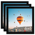 JCJMY 15x23 Picture Frame Set of 3 Black for Poster Photo Picture, Horizontal and Vertical Formats for Wall Hanging, 15 x 23 Wal