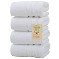 Velqora Large Bath Towel Set 4 Pack, 30  60 Inches, 100% Cotton Bathroom Towels, Soft, Absorbent & Comfortable for Home, Spa, Gy