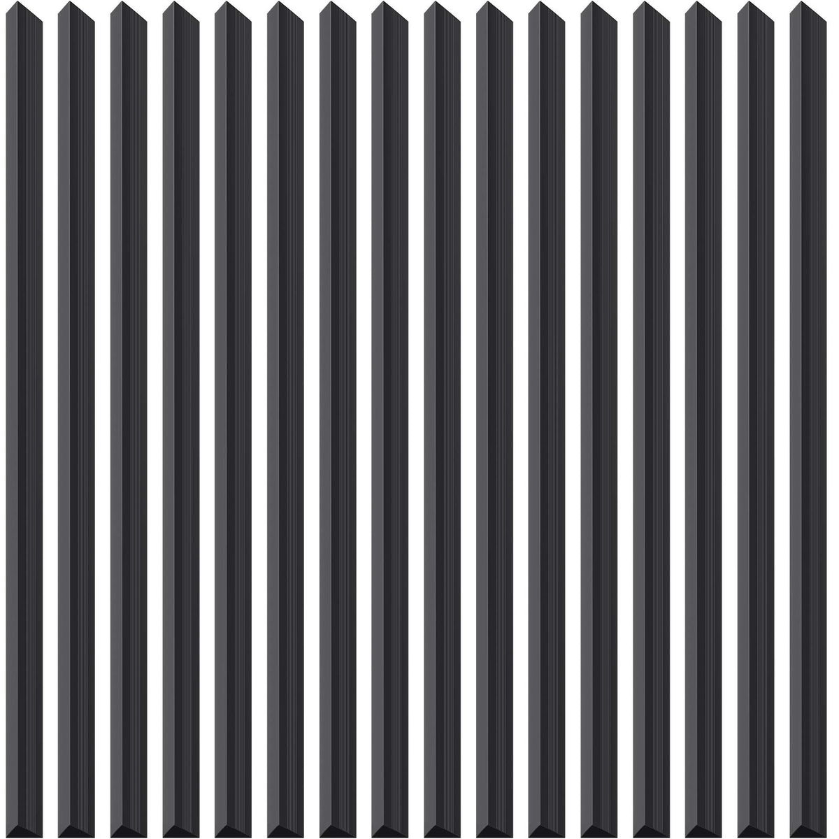 30 Pieces Binding Bars Slide Grip Binding Bars For Office School Report Cover, A4 Size, 30 Sheets Capacity, 12 Inch (Black)