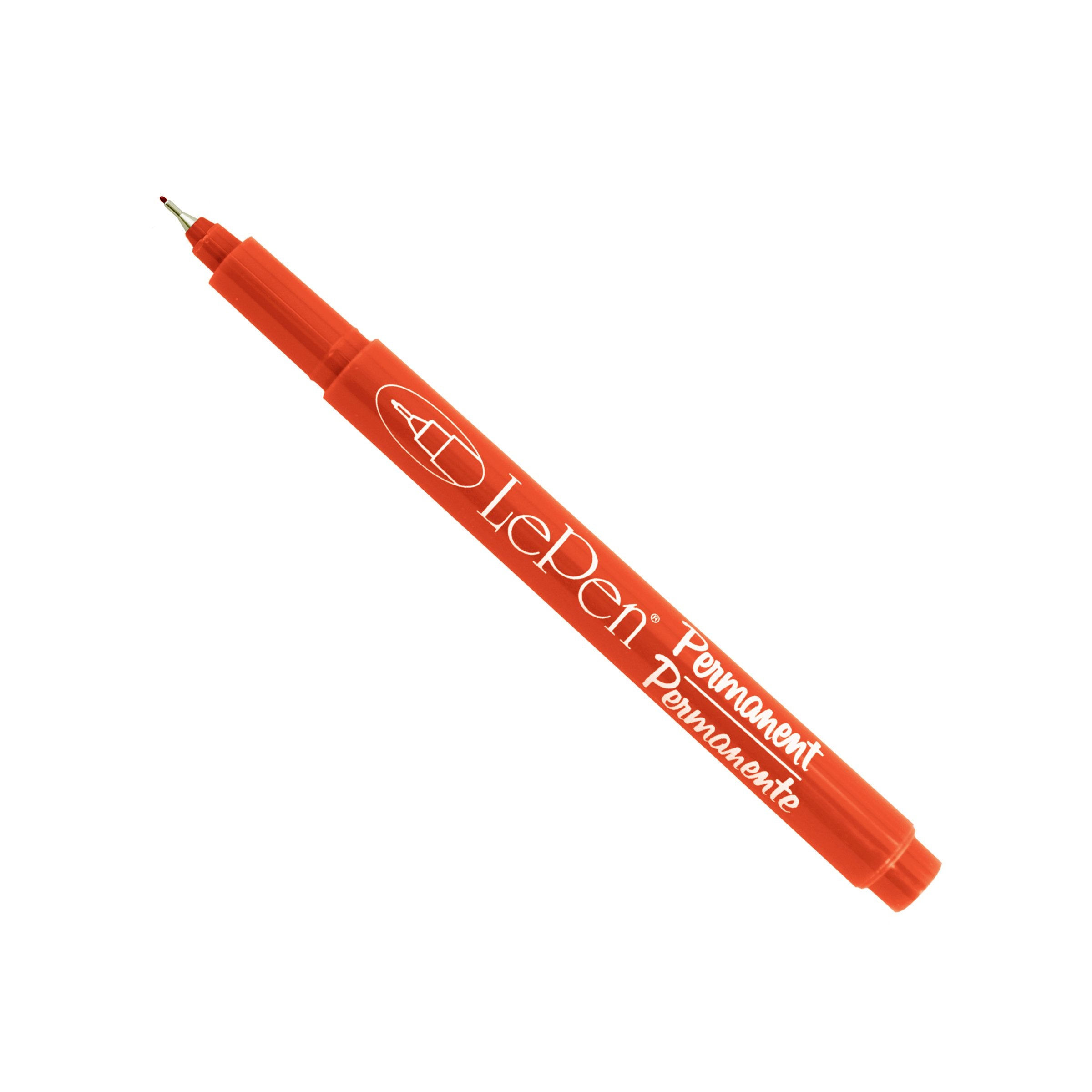 Uchida Of America 4210-C-2 Le Pen Permanent Extra Fine Pen, Red