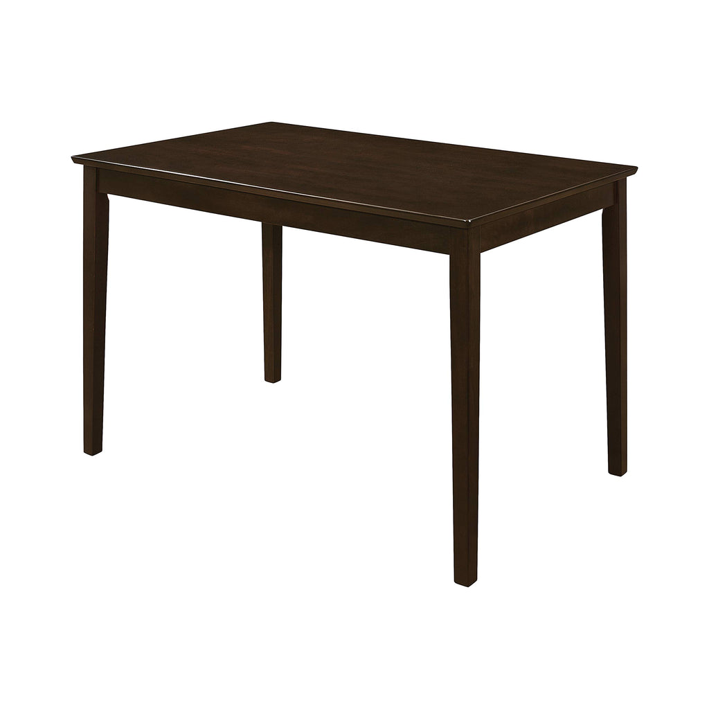 Coaster Furniture Taraval 5-piece Dining Set with Bench Cappuccino and Dark Brown 150232