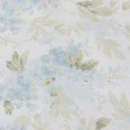 Laura Ashley - Queen Sheets, Soft Sateen Cotton Bedding Set - Sleek, Smooth, & Breathable Home Decor (Rena Teal, Queen)