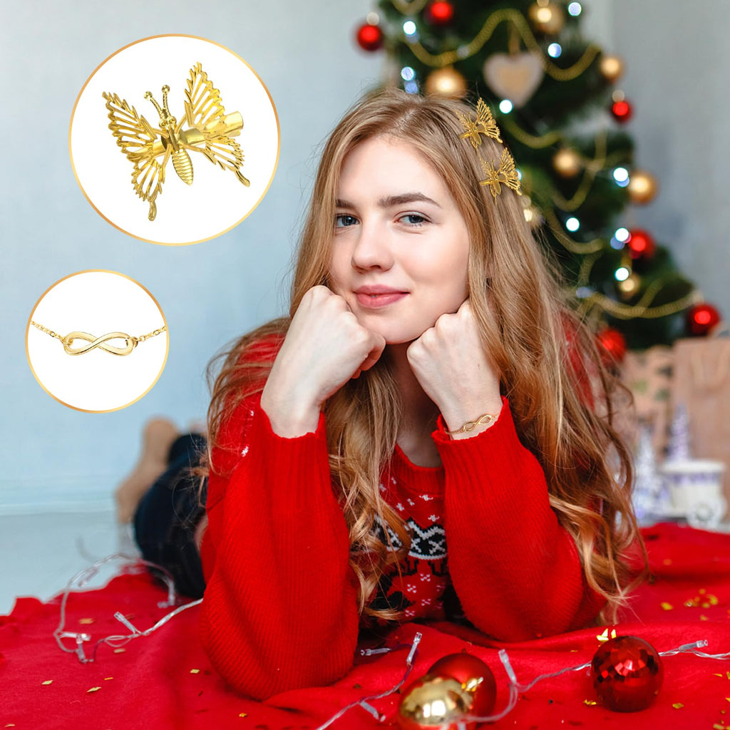 Advent Calendar 2024, Jewelry Set 24 Days Countdown Calendar For Adult Women Christmas, Fashion Bracelet Necklace Rings Earring,