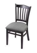 Holland Bar Stool Co. 3120 18 Chair with Black Finish and Graph Alpine Seat