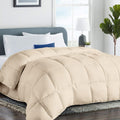 Cohome 2200 Series King Size Down Alternative Comforter Quilted Duvet Insert With Corner Tabs - All Season Reversible Luxury Hot
