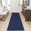 EARTHALL Boho Runner Rug 2x8 Ft Washable Runners for Hallways Cotton Rubber Backed Kitchen Runner Braided Indoor Floor Carpet Ru