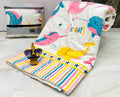 Yetli Glace Cotton Singel Bed Comforter Print And Kids Ac Room/Blanket, Size 60 X 90 Pack Of 1 Pcs, (Vt2037 Fish