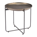 Zuo Bronson Side Table Bronze