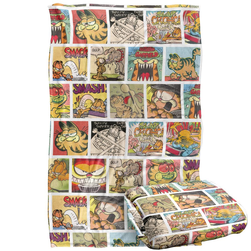 Garfield Collage Silky Touch Super Soft Throw Blanket 36' X 58'